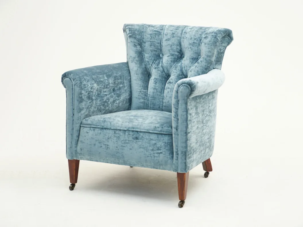 Crushed Velvet Armchair
