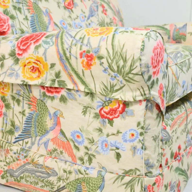 Sofa Loose Cover in a Jane Churchill Linen Fabric