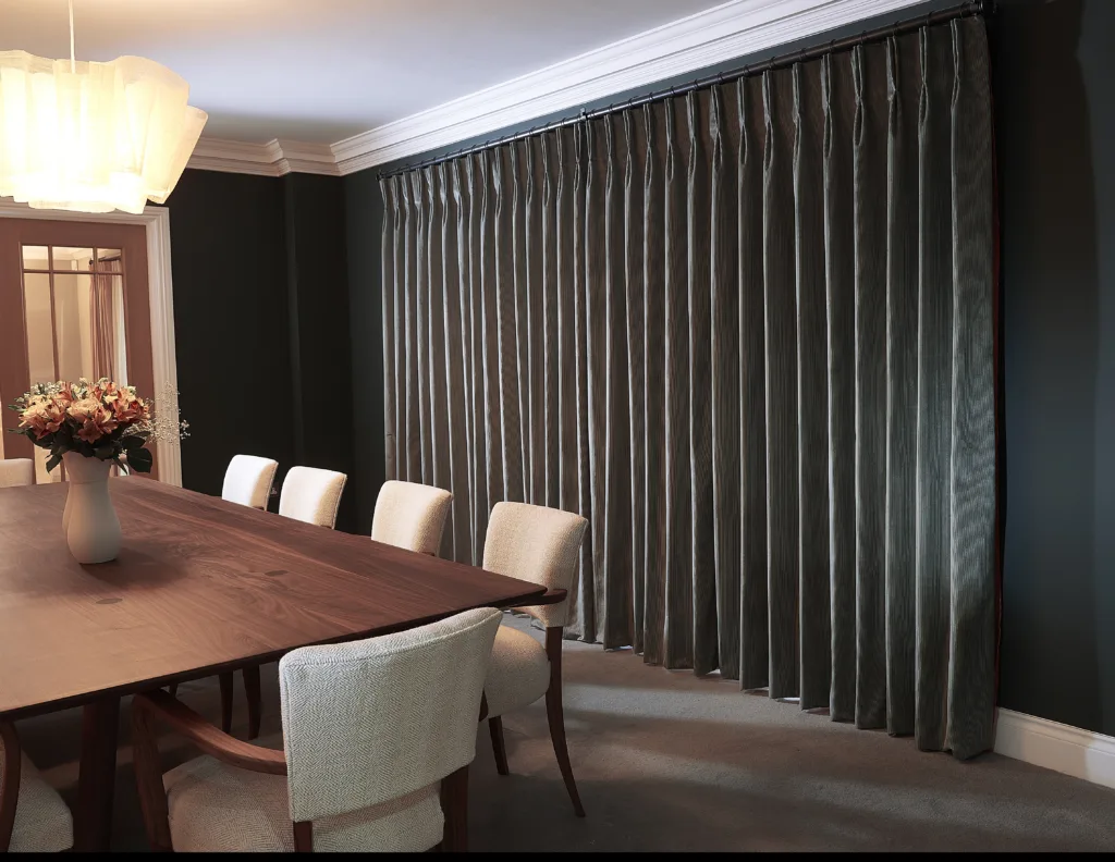 Double Pinch Pleat Voil and Curtains