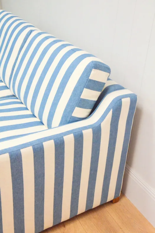 Bespoke Natural Sofa Bed Covered in 100% Linen